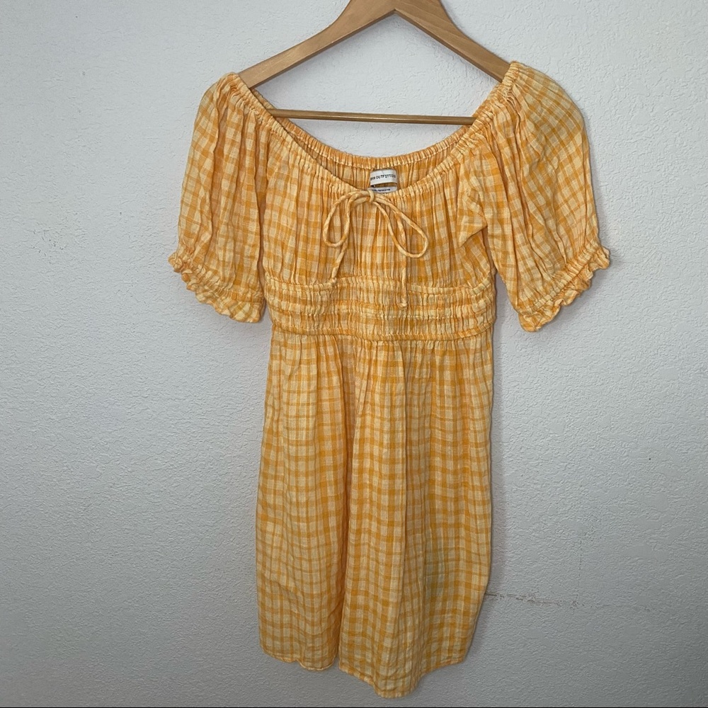 urban outfitters pixie milkmaid dress
